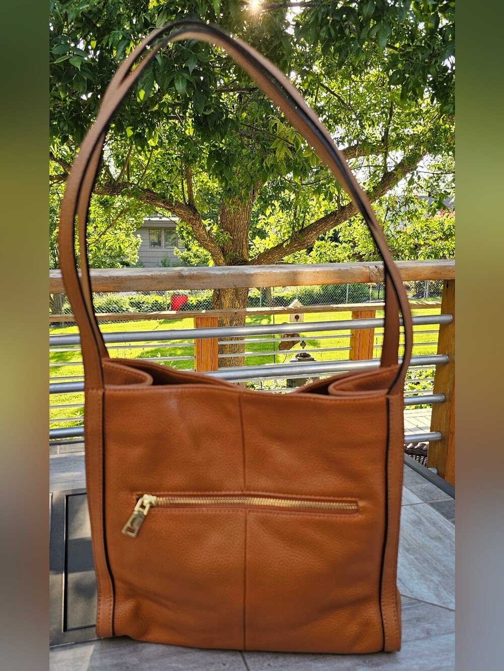 Kattee Pebble Leather Tote